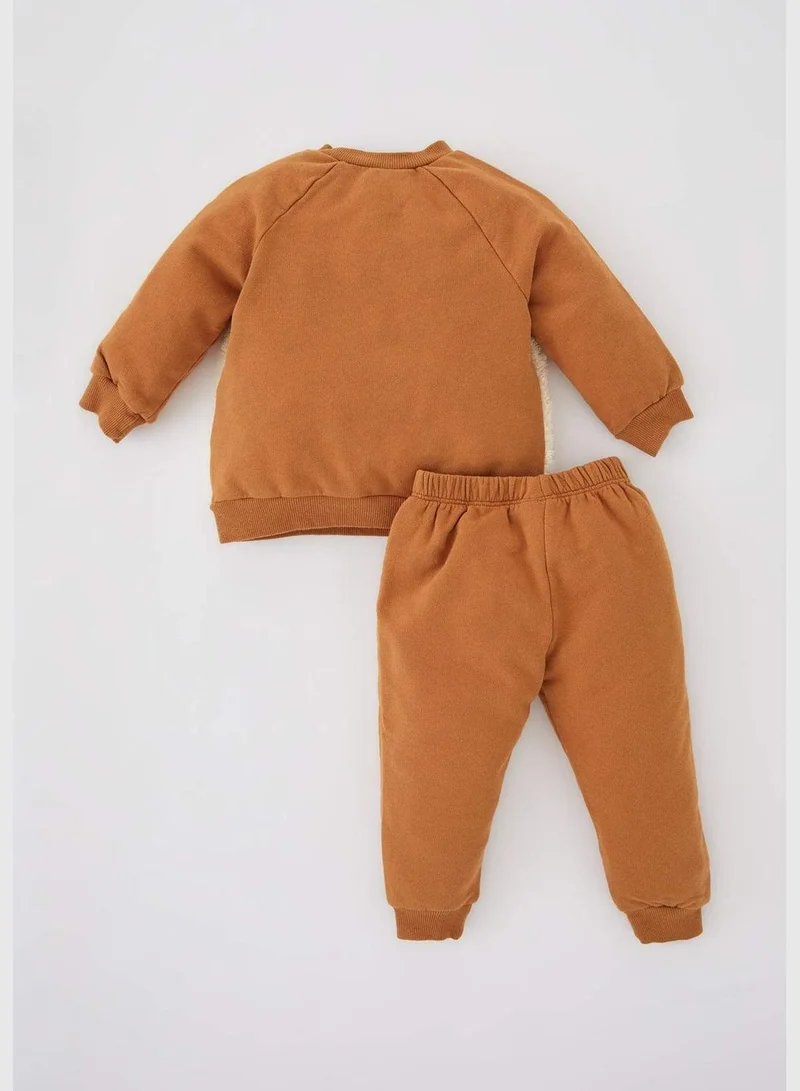 DeFacto New Year 2 Pack BabyBoy Bike Neck Long Sleeve Knitted Set