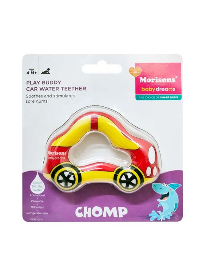 Morisons Baby Dreams Cool Buddy Toy Water Filled Teether Pacifier - Car  - Image 1