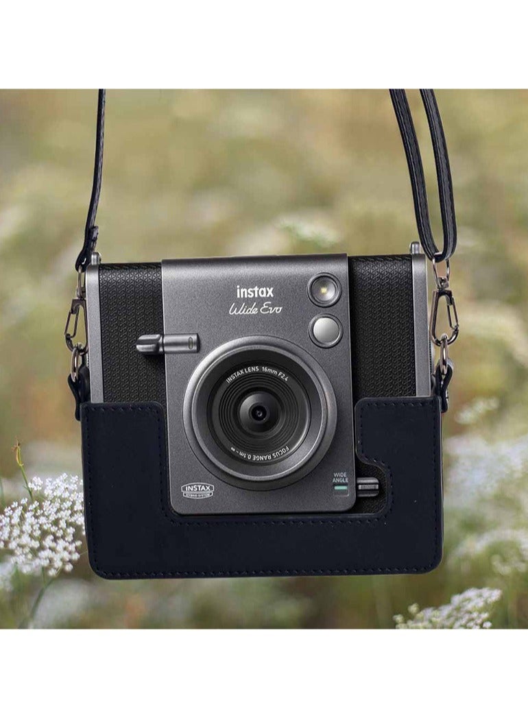 General Polaroid wide evo leather vintage camera bag digital camera fit storage protective bag crossbody bag  - Image 3