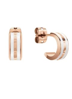 Daniel Wellington Emalie Earrings Enamel And Stainless Steel (316L) With Rose Gold Plating  - Image 1