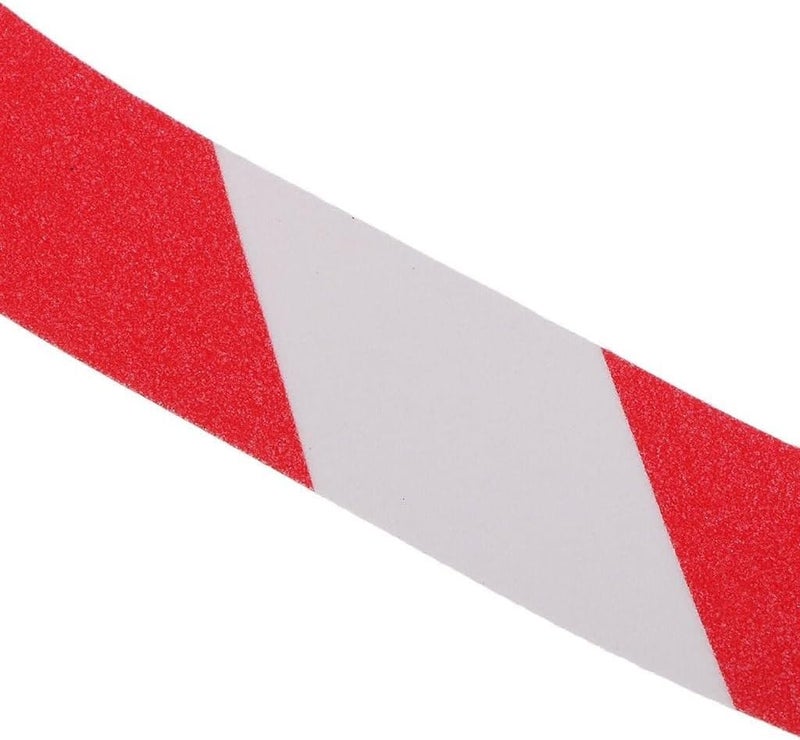 Heavy Duty Anti-Slip Tape for Stairs, 2" Width, 5M Length, Red and Black - Image 4