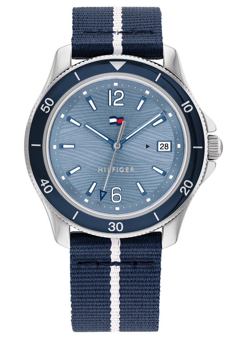 TOMMY HILFIGER Nylon Analog Wrist Watch 1782511 - Image 1