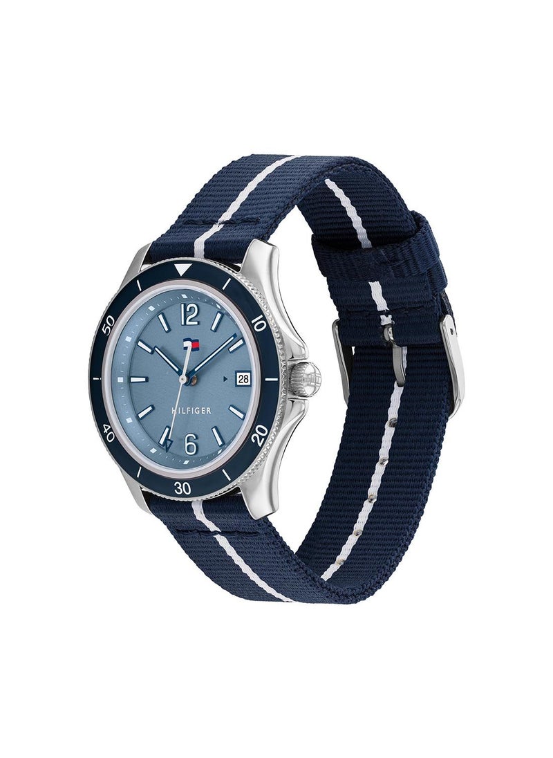 TOMMY HILFIGER - Nylon Analog Wrist Watch 1782511 - Image 1