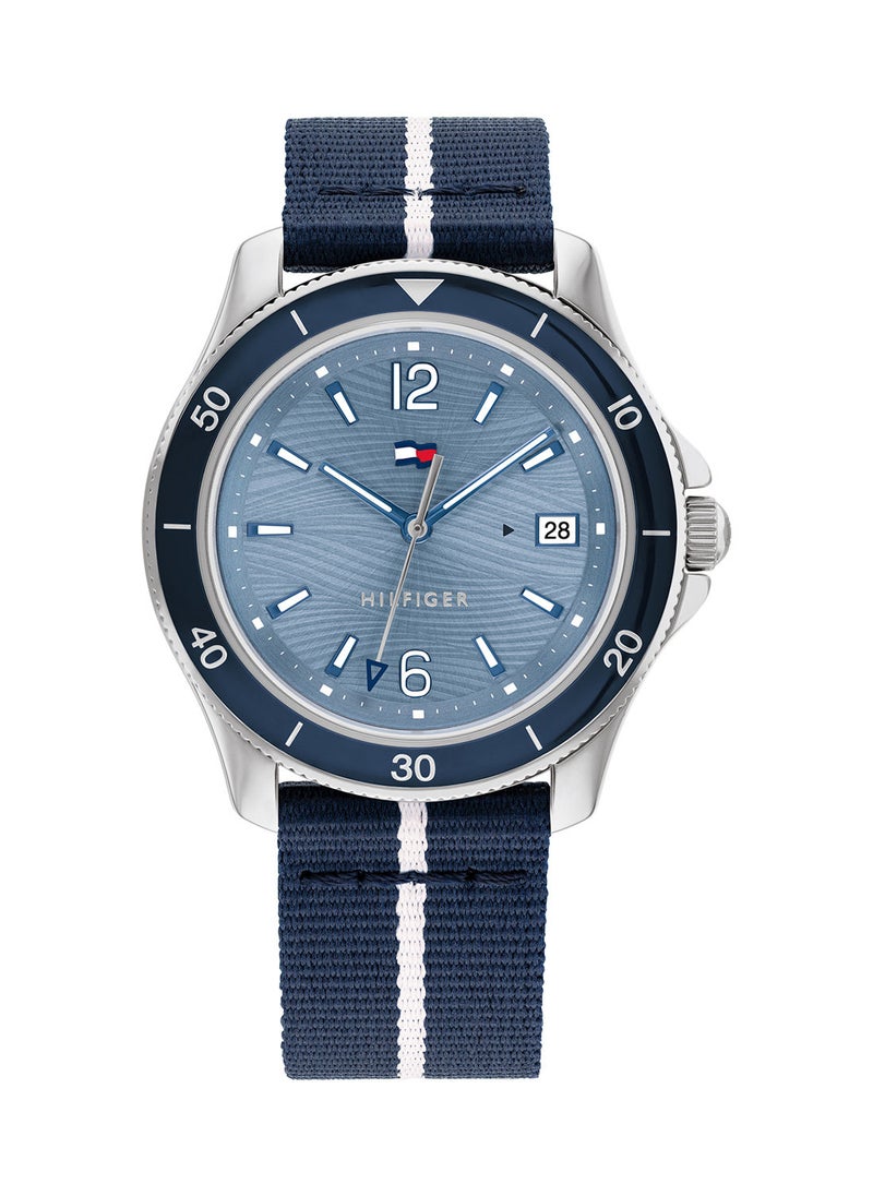 TOMMY HILFIGER - Nylon Analog Wrist Watch 1782511 - Image 1