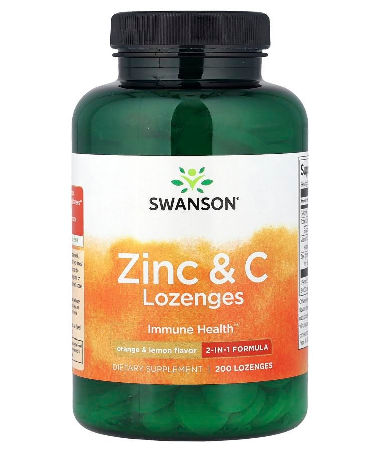 Zinc & C Lozenges Orange & Lemon 200 Lozenges