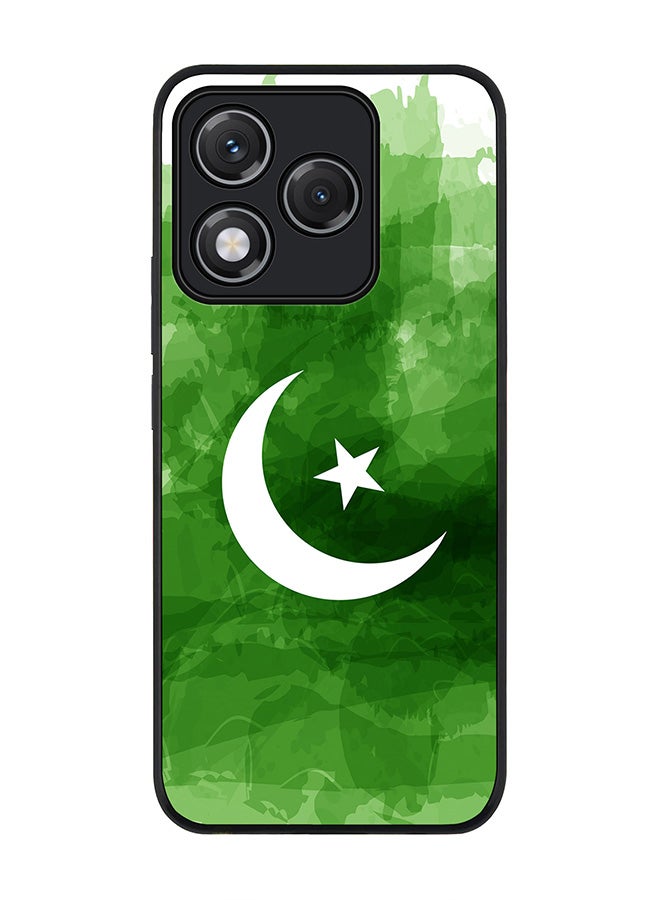 For Honor 400 Lite Case,Slim fit Camera Protection, Shockproof Thin Phone cover  - Crescent Green