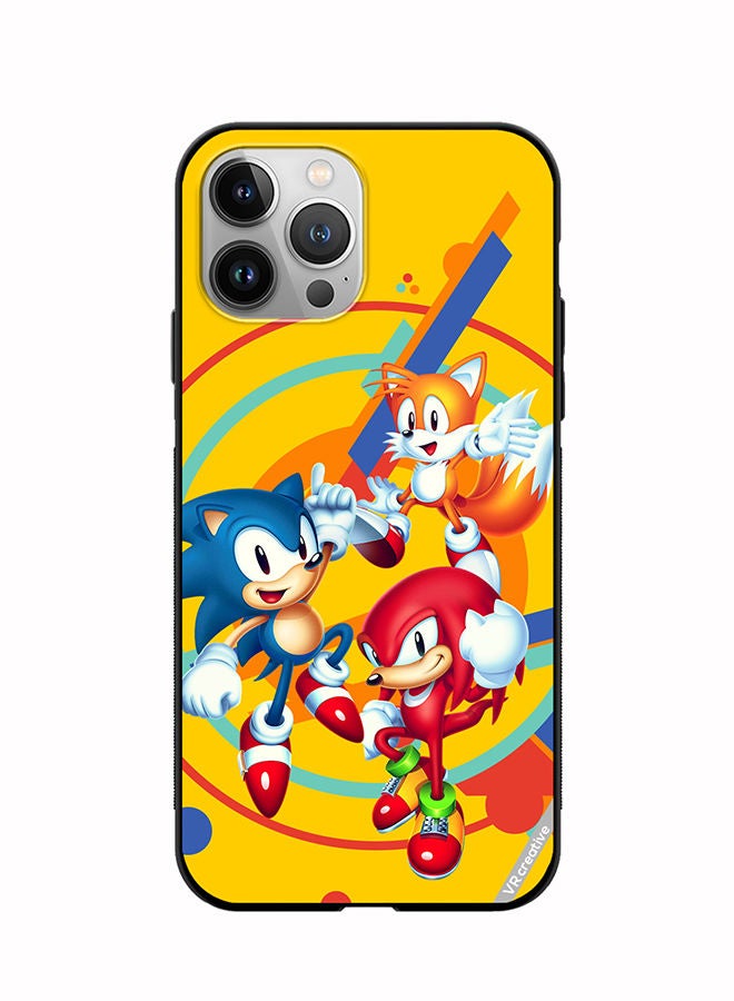 VR CREATIVE Protective Case Cover For Apple iPhone 11 Pro Sonic Design Multicolour - Image 1