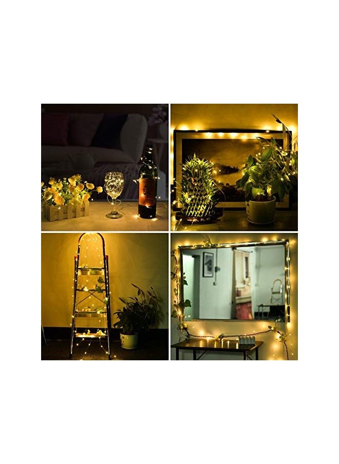 The Bros LED Fairy String Lights,10Ft/3M 30leds Firefly String Lights Garden Home Party Wedding Festival Decorations Crafting Battery Operated Lights(Warm White)  - Image 5