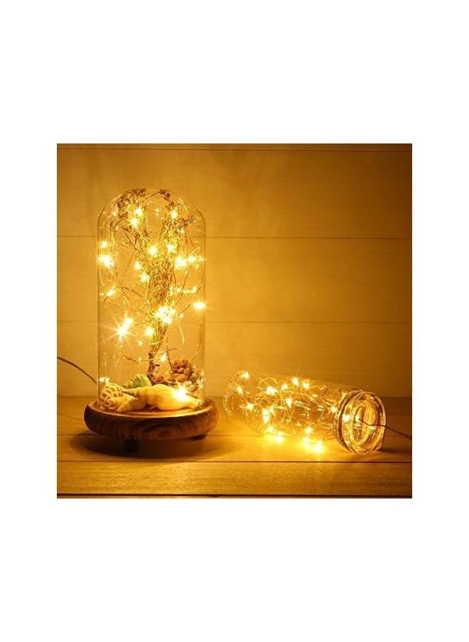 The Bros LED Fairy String Lights,10Ft/3M 30leds Firefly String Lights Garden Home Party Wedding Festival Decorations Crafting Battery Operated Lights(Warm White)  - Image 4