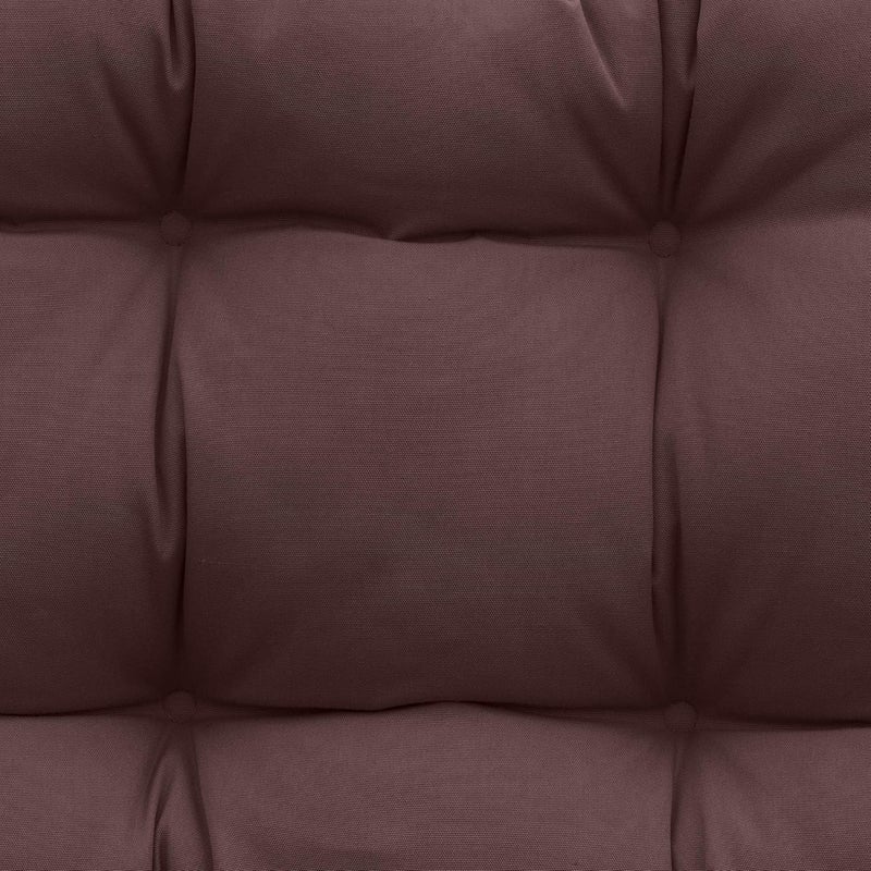 QILLOWAY Outdoor Patio Wicker Seat Cushions Group Loveseat/Two U-Shape/Two Lumbar Pillows for Patio Furniture,Wicker Loveseat,Bench,Porch,All Weather, Settee of 5 (Coffee/Brown/Chocolate) - Image 3