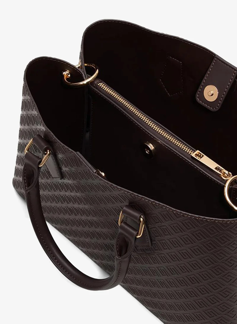 Aldo  Baeli Ladies Brown Satchel Bag for Women | Best Price UAE