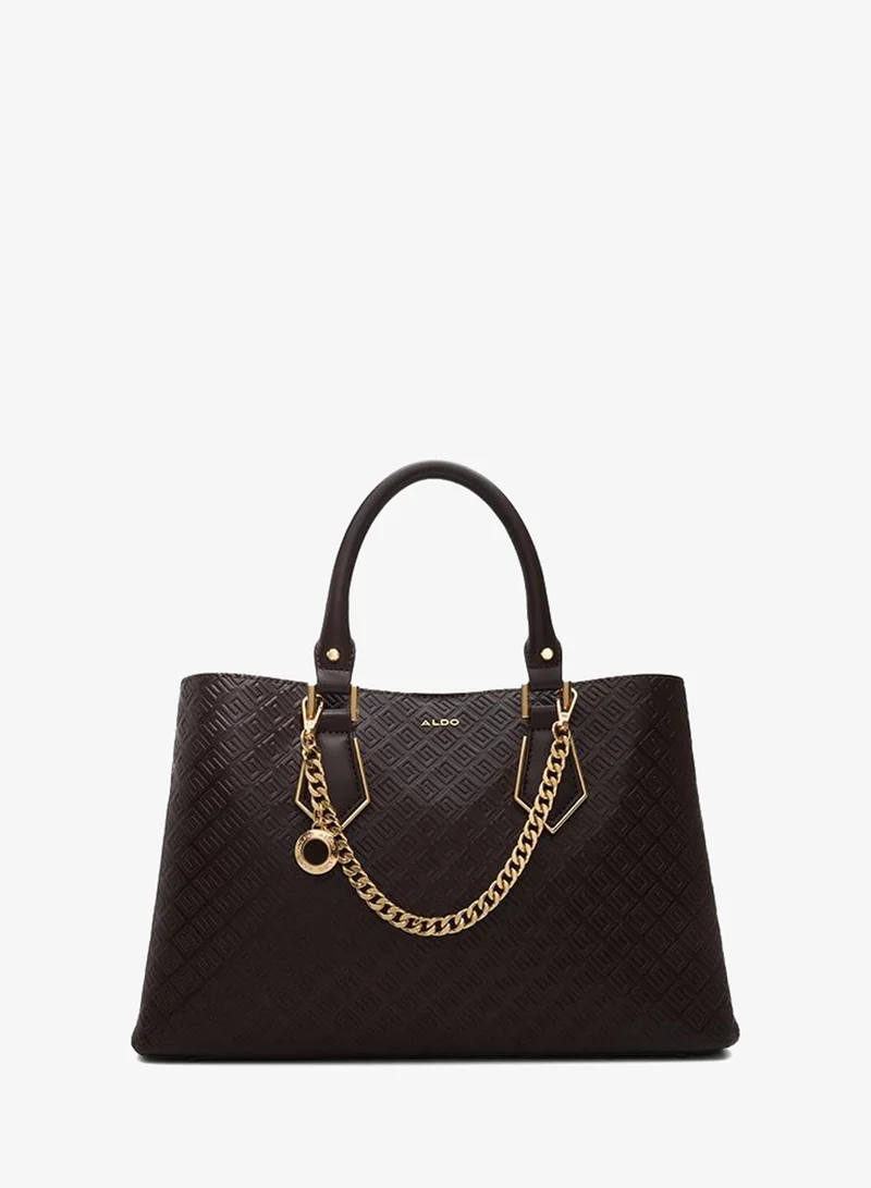 Baeli Ladies Brown Satchel Bag