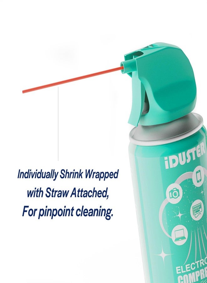 iDuster Compressed Canned Air Duster for Computer - iDuster Air Duster Compressed Air Can, 1PCS(3.5oz) - Image 2