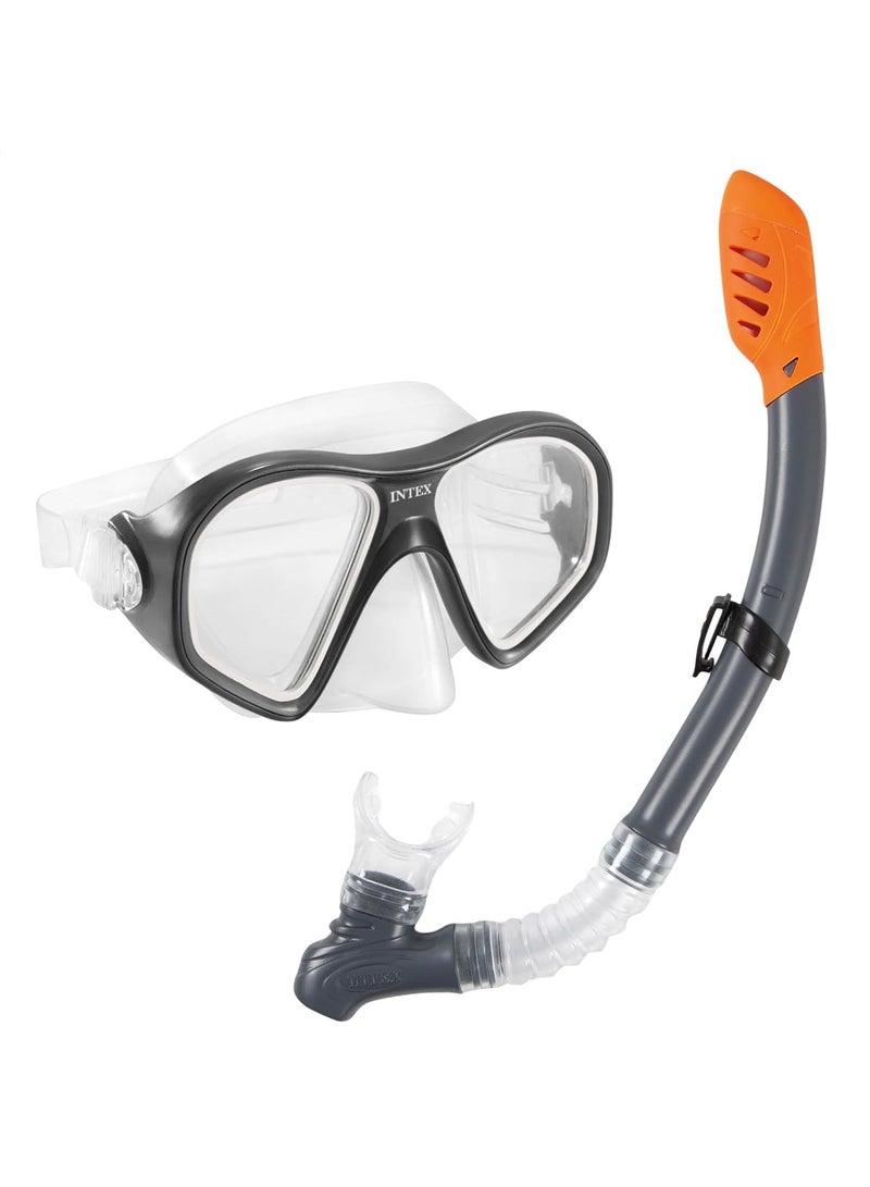 انتكس - طقم سباحة ريف رايدر، رمادي L 55648 - Image 1