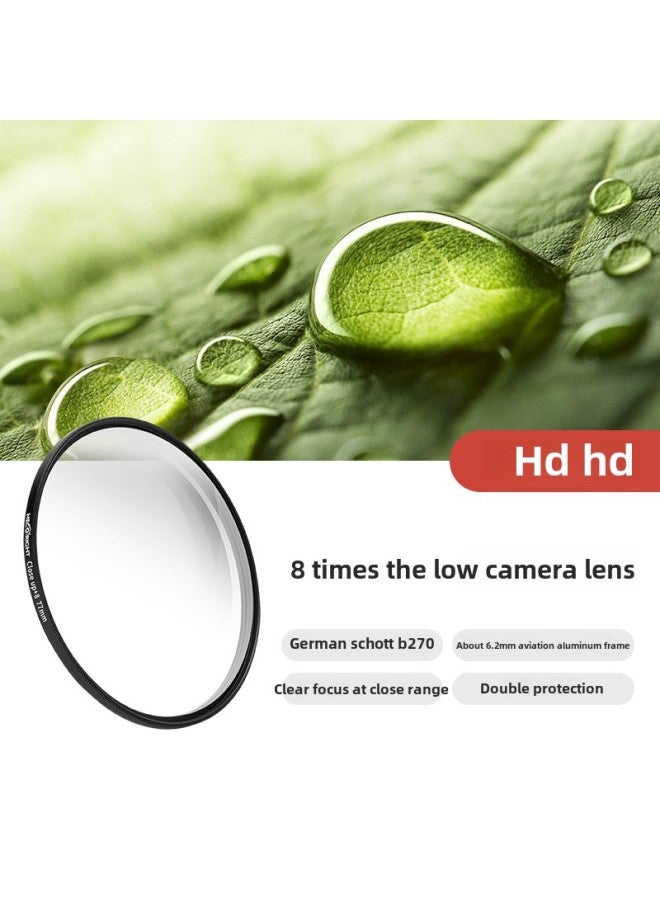 MECO Is Suitable For Xiaomi 13/14ultra Lens Filter Adapter Ring Photography Suit Macro Polarization Dimming-Color:High-definition Macro Close-up Lens + 8 Times—take Flowers, Birds, Grass And Insects  - Image 1