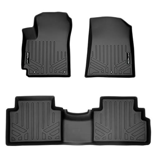 SMARTLINER Custom Fit Floor Mats 2 Row Liner Set Compatible with 20202025 Kia Soul