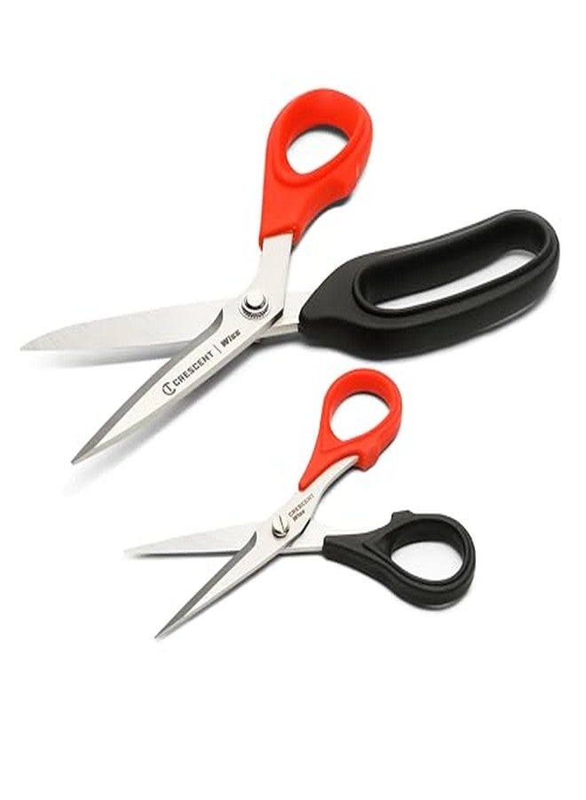 Wiss Crescent Wiss 2 Piece Home and Craft Scissor Set, 5-Inch and 8-1/2-Inch - WHCS2 - Image 3
