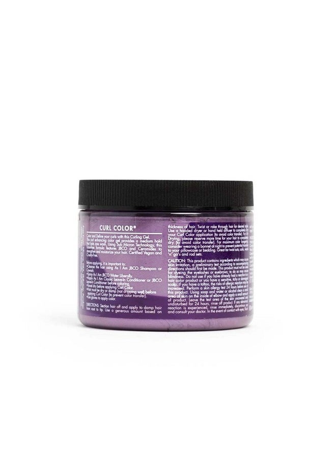 As I Am - Curl Color Passion Purple 6 Ounce Color & Curling Gel Temporary Color Medium Hold Vegan & Cruelty Free - Image 1