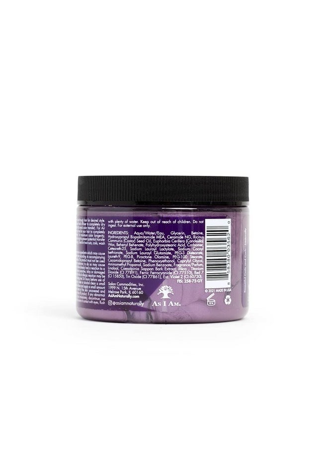 As I Am - Curl Color Passion Purple 6 Ounce Color & Curling Gel Temporary Color Medium Hold Vegan & Cruelty Free - Image 1