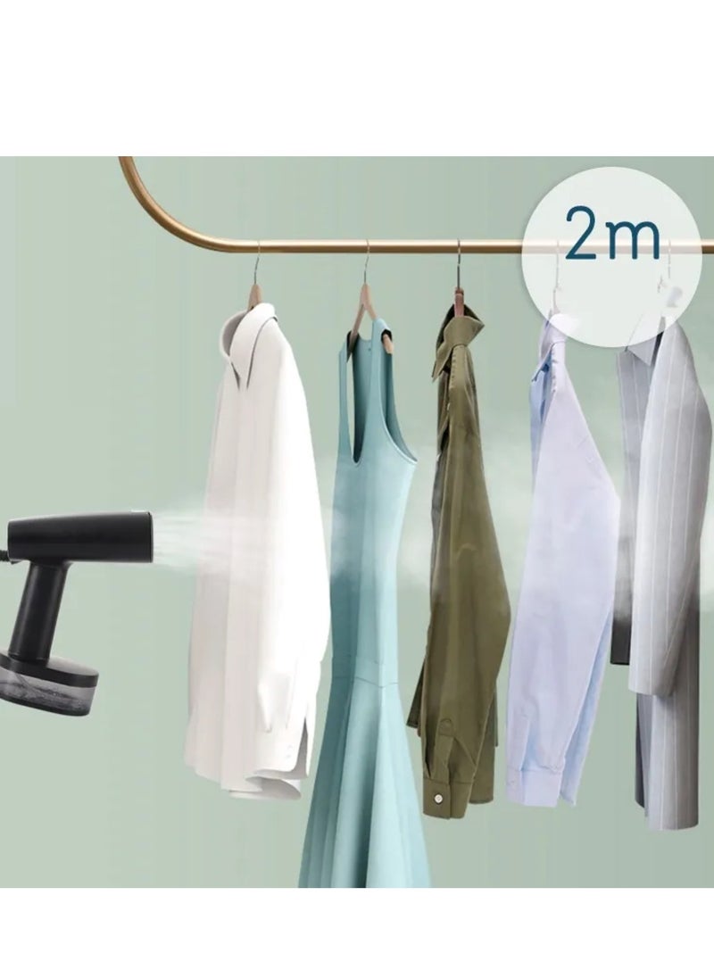 1800W Handheld Steam Iron, Portable Garment Steamer for Clothes, 30-Second Fast Heat-up, 370ml Water Tank, 35±5g/min Powerful Steam Penetration