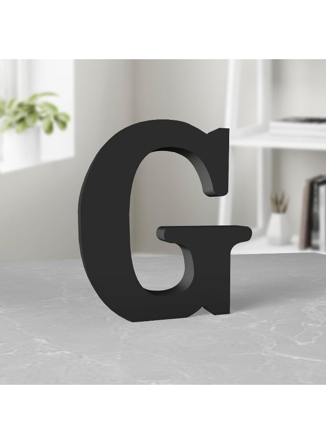 TPGP 6 Inch Black Wood Letter (G) - Image 1