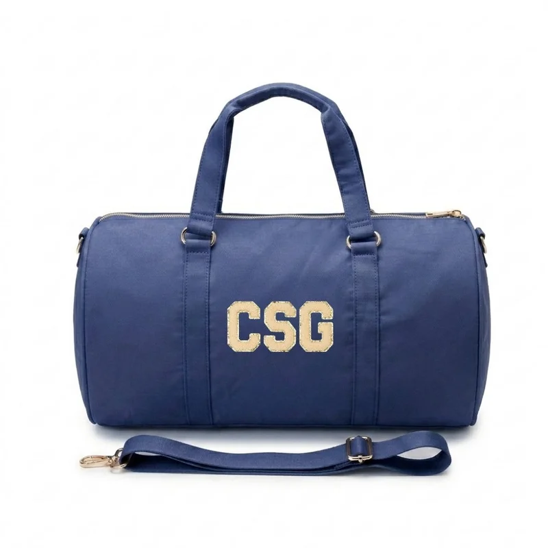 القبيلة السعيدة Navy Blue Duffle Bag