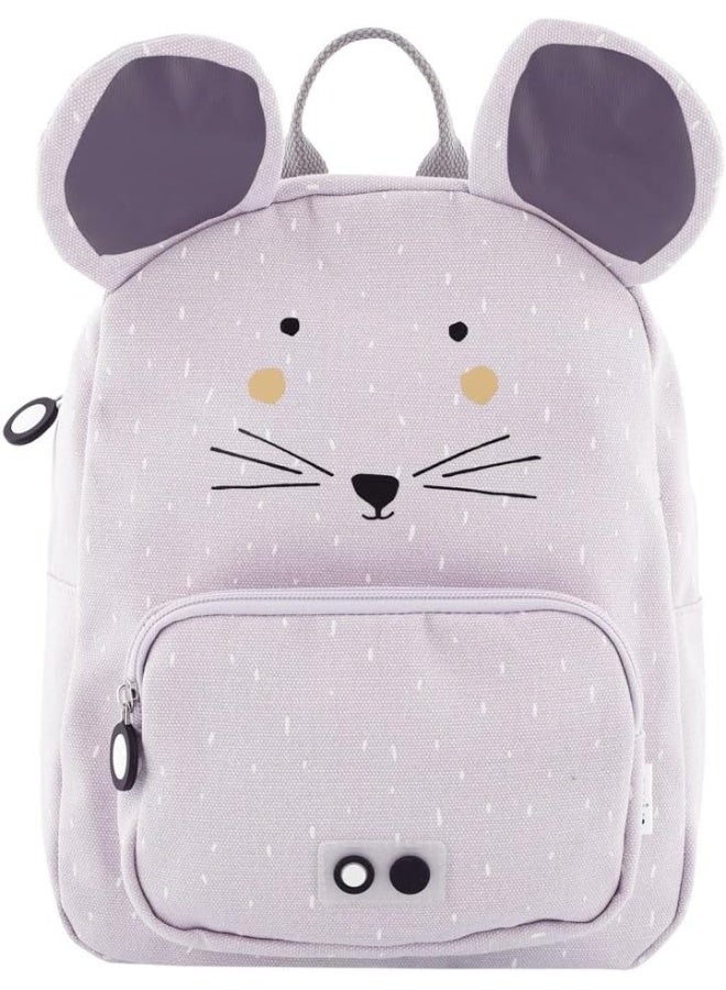 Trixie Mrs. Mouse Backpack for Kids - Purple Animal Design - Image 1