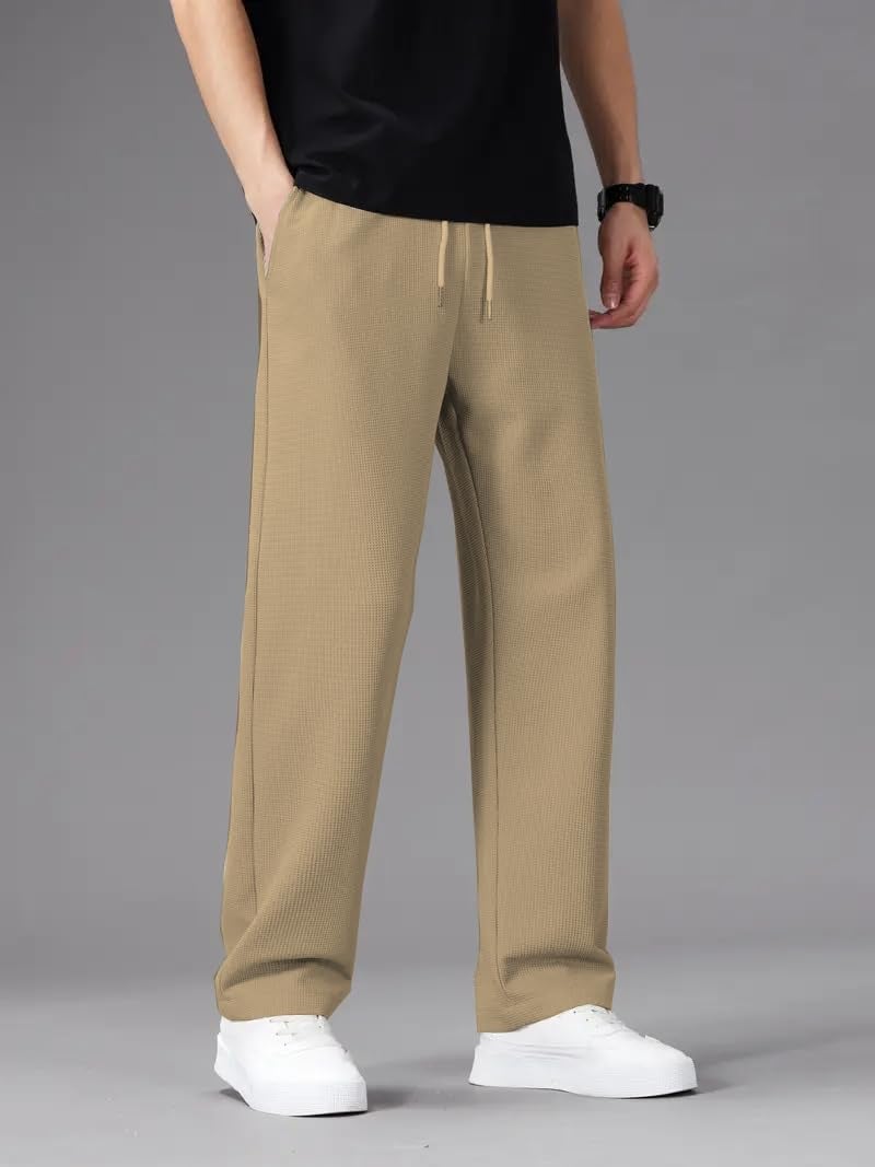 JVX Trouser for Men || Casual Trouser || Track Pant for Men || Trackpants || Mens Track Pant (TROUSER-03) (in, Numeric, 30, Khakhi) - Image 2