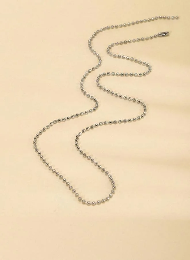Take Two Beaded Chain Necklace