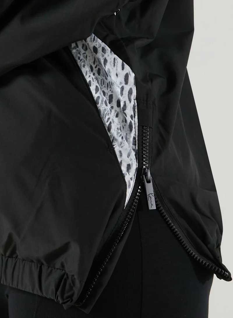 Karl Kani Retro Color Block Snake Windbreaker Jacket