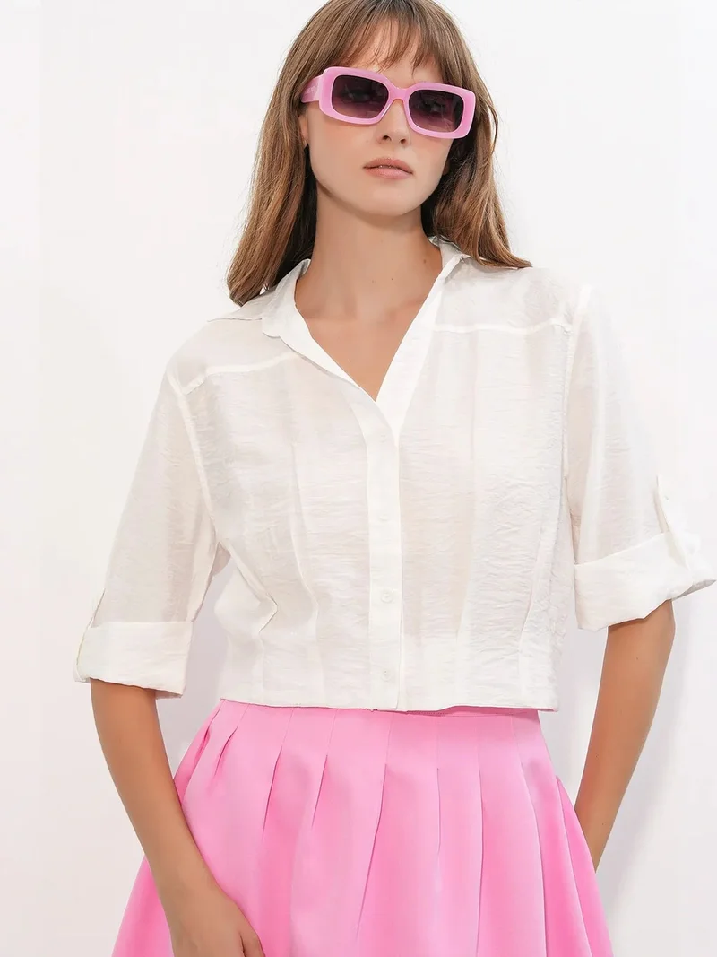 بيغ دارت BDART Oversized Crop Shirt