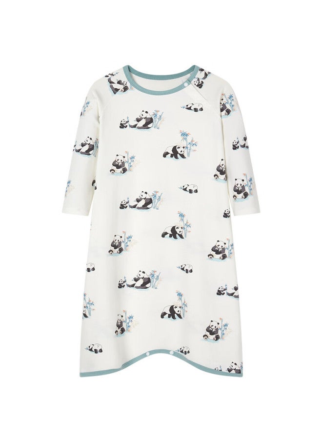 Ibaby / British Baby Children's Sleep Dress Boys And Girls Pajamas Spring And Autumn Long Sleeve Jumpsuit Big Kids Home Wear