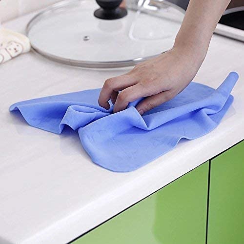 Dezzy Magic Sponge for Cleaning Towel Sponge Cleaning Towel for Home Car Kitchen Reusable Absorbent Water for Kitchen Cleaning Cloth Car Cleaning Absorbent Cloth Pack of 2 - Image 5