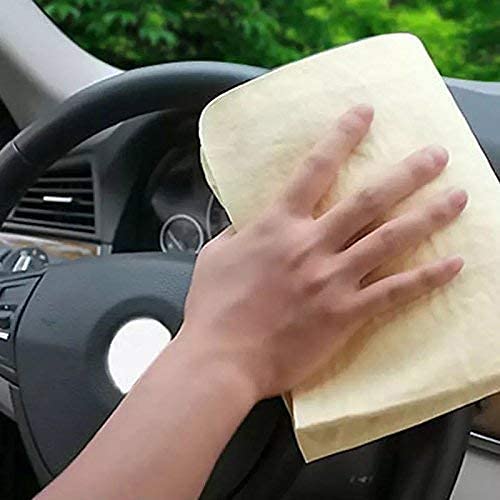 Dezzy Magic Sponge for Cleaning Towel Sponge Cleaning Towel for Home Car Kitchen Reusable Absorbent Water for Kitchen Cleaning Cloth Car Cleaning Absorbent Cloth Pack of 2 - Image 2