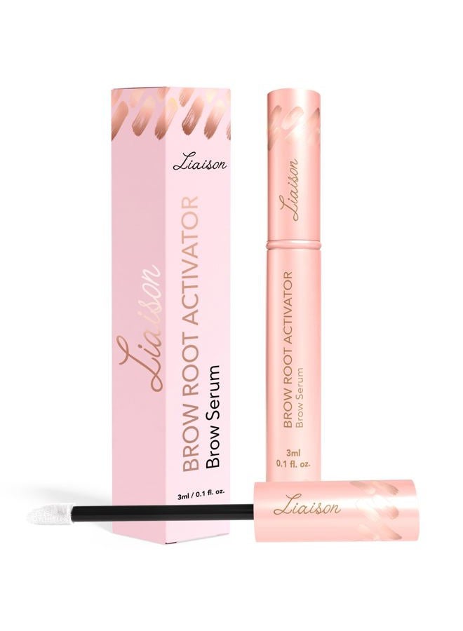 Liaison Eyebrow Growth Serum (3ml) Brow Serum for Thicker, Fuller, Healthier Brows - Premium Vegan & Cruelty-Free to Grow Eyebrows - Suero Para Cejas Crecimiento - 2 Month Supply, Women-Owned - Image 1