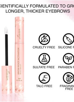 Liaison Eyebrow Growth Serum (3ml) Brow Serum for Thicker, Fuller, Healthier Brows - Premium Vegan & Cruelty-Free to Grow Eyebrows - Suero Para Cejas Crecimiento - 2 Month Supply, Women-Owned  - Image 5