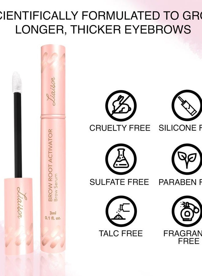 Liaison Eyebrow Growth Serum (3ml) Brow Serum for Thicker, Fuller, Healthier Brows - Premium Vegan & Cruelty-Free to Grow Eyebrows - Suero Para Cejas Crecimiento - 2 Month Supply, Women-Owned - Image 5
