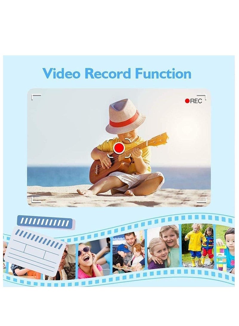 Kids Toy Digital Camera, 2021 Upgrade 1080P Dual Camera 2.0 Inches Screen 20MP HD Video Camcorder with [ 32 GB Memory Card ] Gifts for Child Boys Girls - Image 2