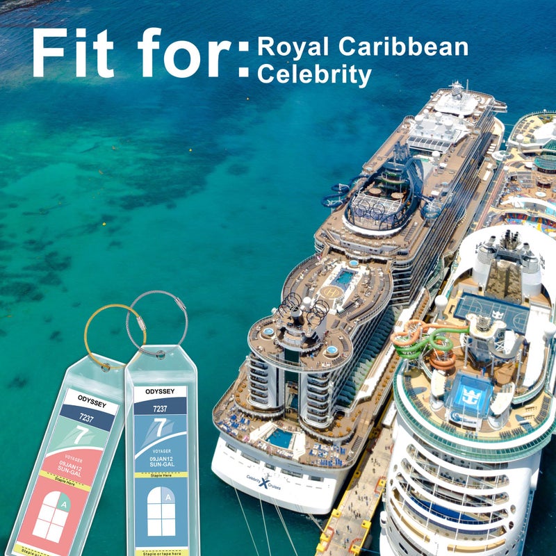 Jollyants Cruise Ship Essentials for Royal Caribbean & Celebrity Cruise Luggage Tag Holders 2025 for Cruise Lovers Cruise Accessories - Image 2