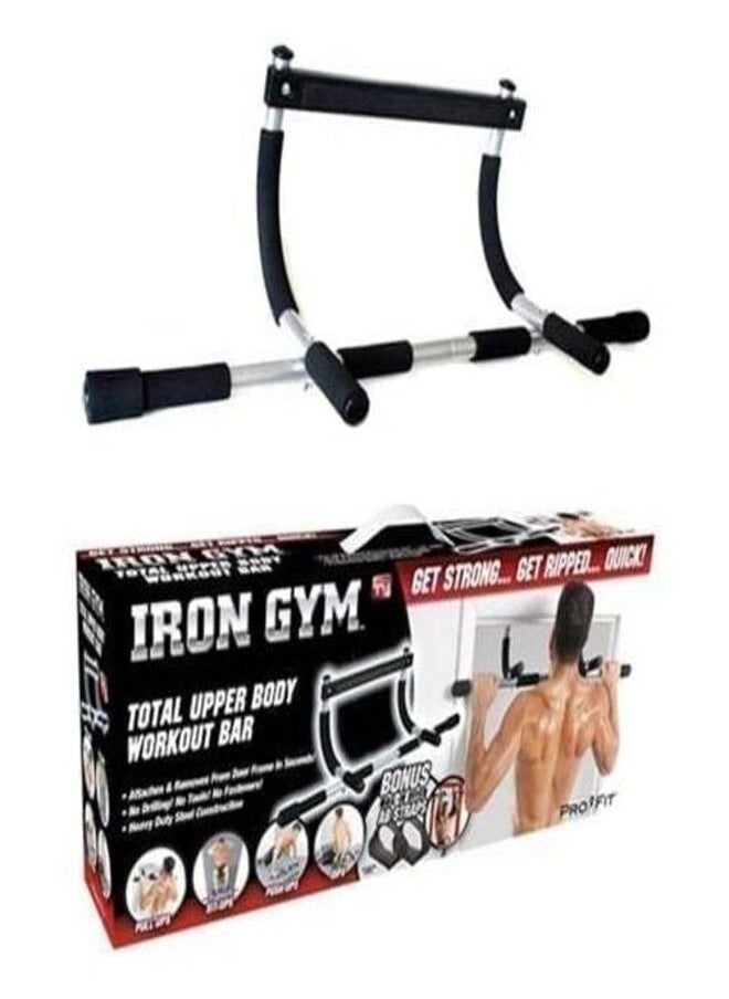 Multi-Functional Pull Up Bar – Iron Gym Pull Up Bar – Door Bar For Exercise – Max User Wight 150 Kg