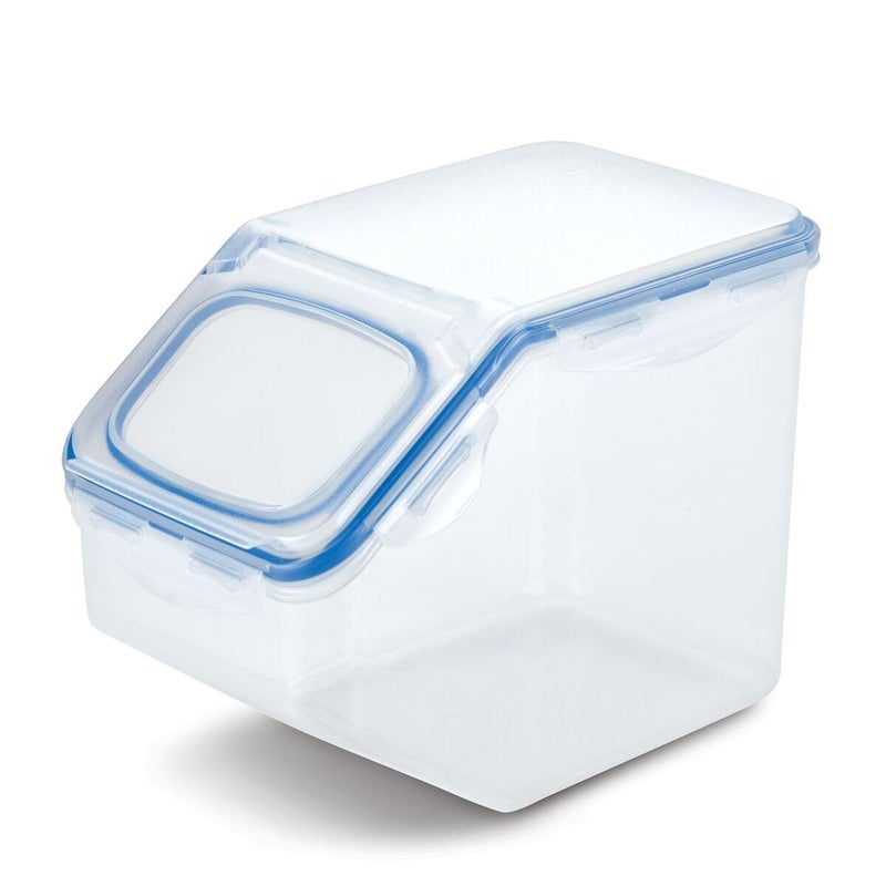 LocknLock LOCK & LOCK Easy Essentials Food Lids (Flip-Top) / Pantry Storage, BPA Free, Top-21 Cup-for Beans, Clear - Image 1