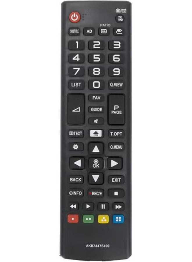 ELTRAZONE New AKB74475490 Remote Control Compatible with LCD and LED Smart TV Models 43LH513V, 43LH541V, 49LH513V, 49LH520V, 49LH541V, 32LH510U, 32LH513U, 32LH519U, 32LH530V, 43LH510V – Easy Setup, Reliable Performance, Ergonomic Design - Image 1