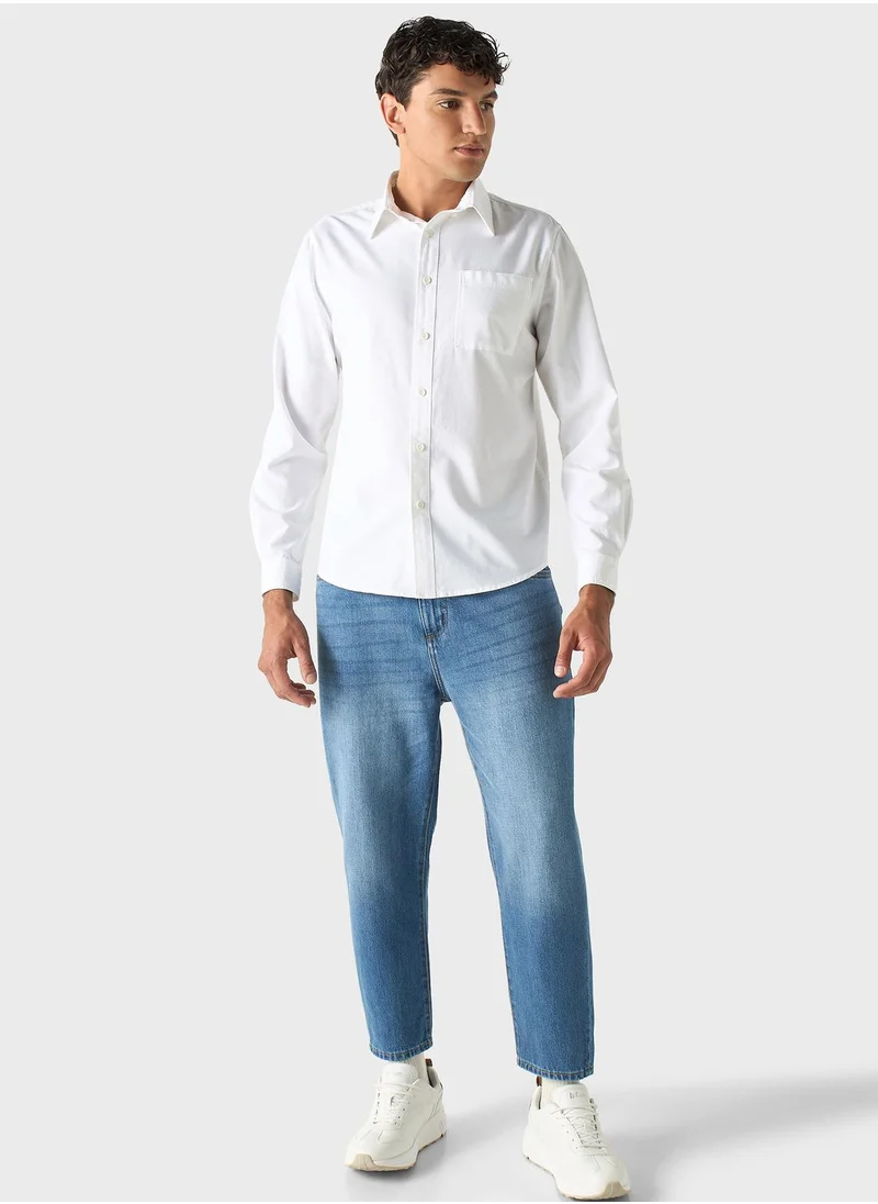 Lee Cooper Essential Pocket Detail Regular Fit Shirt