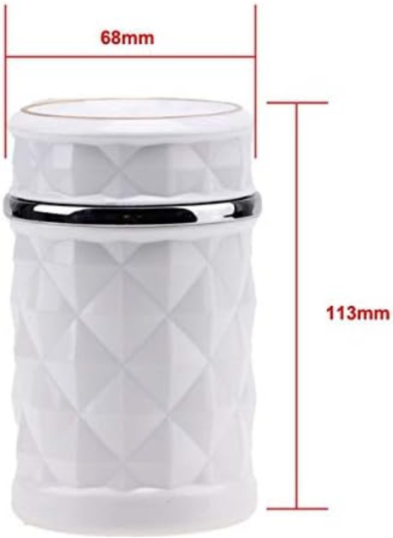 Festive Gallery - Portable Tray with Lid Smell Proof, Automatic LED Light, Sealed, Flame Retardant, High Temperature Resistant, Detachable, Large Capacity - Image 1