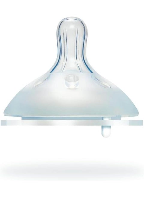 Nurtur Cozi - Wide Neck Silicone 3 Flow Rate Teats - S-Nude