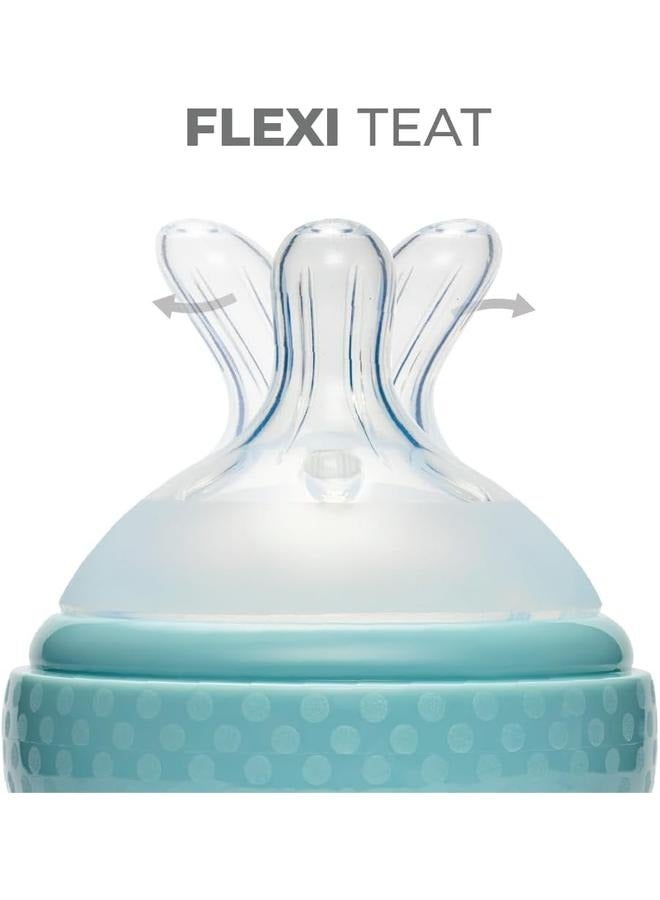 Nurtur Nurtur Cozi - Wide Neck Silicone 3 Flow Rate Teats - S-Nude - Image 4