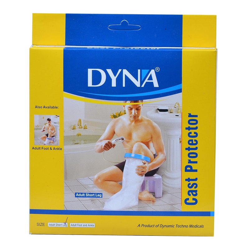 DYNA Cast Protector | Adult hand | Water-Proof Arm Cover Below Elbow | For Shower and Bath | Keeps Plaster Cast, Wounds and Bandages Dry | Reusable (Wrist) - Image 2