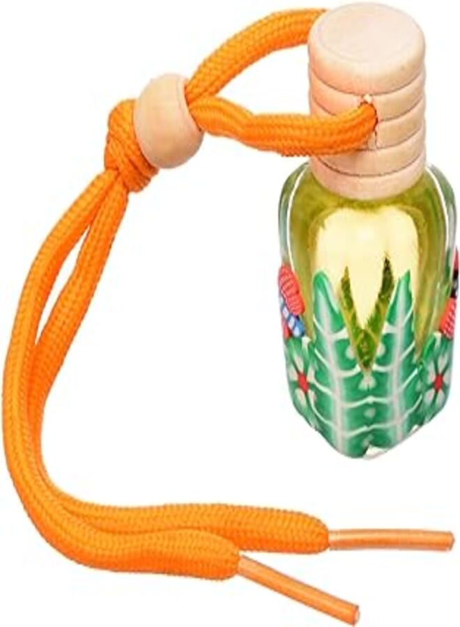 Fair ND060 Hanging Car Air Freshner, 5ML, Bubble Gum Scent With Perfect Design, Premium And Eco-Friendly Material - Multi Colour