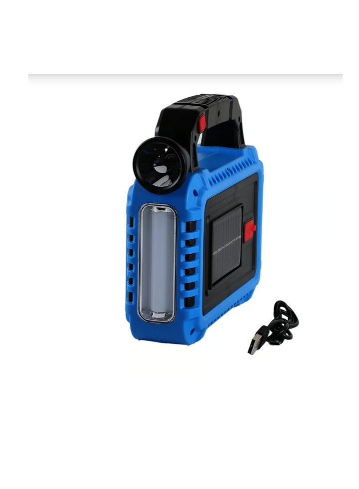 A Camping Flashlight With Three Lighting Levels And Powered By Solar Energy  - Image 2