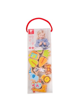 Classic World Zoo Beads - Wooden Bead Set for Kids, Animal-Themed Stringing Toy, Pattern Making, Creative Play, Counting, Gift for Children, Colorful Beads for Kids - pzsku/Z3FA83276FF06EE498D04Z/45/_/1737982847/25256373-02d0-42e8-a5bc-64eed8c2a4e2